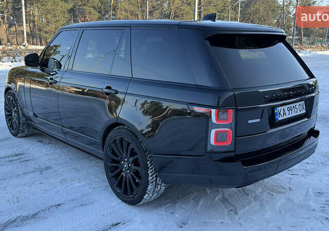 Черный Ленд Ровер Рендж Ровер, объемом двигателя 5 л и пробегом 104 тыс. км за 55900 $, фото 15 на Automoto.ua