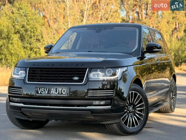 Чорний Ленд Ровер Рендж Ровер, об'ємом двигуна 4.37 л та пробігом 150 тис. км за 48888 $, фото 137 на Automoto.ua