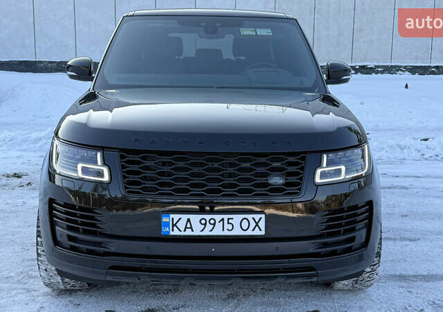 Черный Ленд Ровер Рендж Ровер, объемом двигателя 5 л и пробегом 104 тыс. км за 55900 $, фото 1 на Automoto.ua