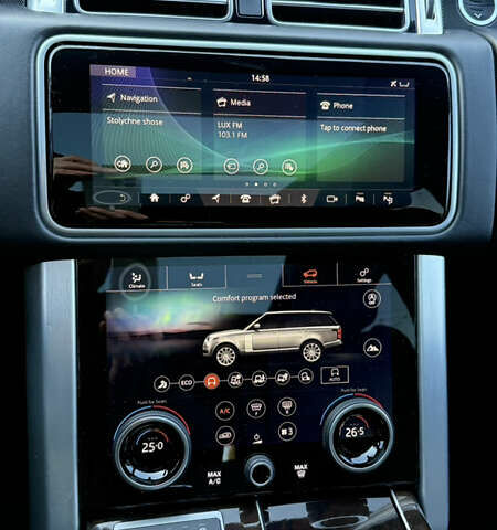 Черный Ленд Ровер Рендж Ровер, объемом двигателя 5 л и пробегом 104 тыс. км за 55900 $, фото 48 на Automoto.ua