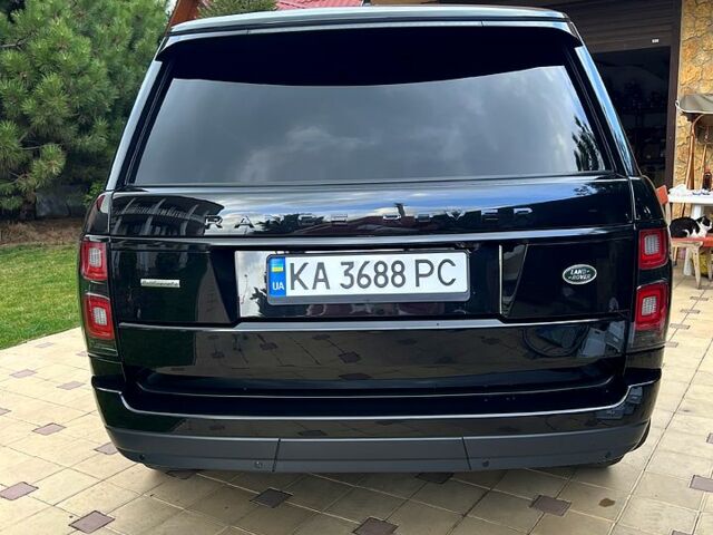 Черный Ленд Ровер Рендж Ровер, объемом двигателя 4.4 л и пробегом 186 тыс. км за 50000 $, фото 7 на Automoto.ua