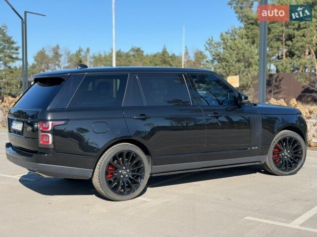 Черный Ленд Ровер Рендж Ровер, объемом двигателя 5 л и пробегом 105 тыс. км за 52000 $, фото 23 на Automoto.ua