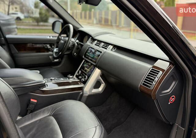 Чорний Ленд Ровер Рендж Ровер, об'ємом двигуна 5 л та пробігом 103 тис. км за 62000 $, фото 22 на Automoto.ua