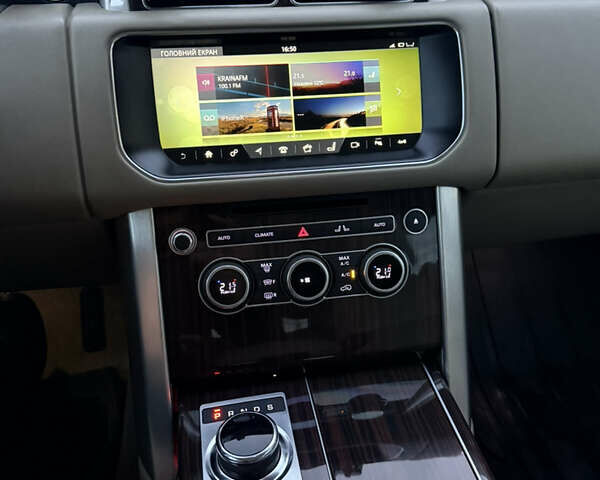 Черный Ленд Ровер Рендж Ровер, объемом двигателя 3 л и пробегом 136 тыс. км за 33000 $, фото 21 на Automoto.ua