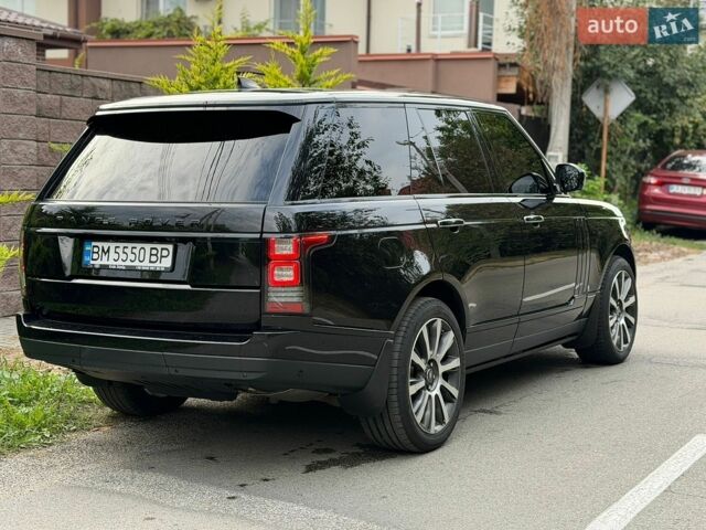 Чорний Ленд Ровер Рендж Ровер, об'ємом двигуна 4.37 л та пробігом 130 тис. км за 46900 $, фото 5 на Automoto.ua