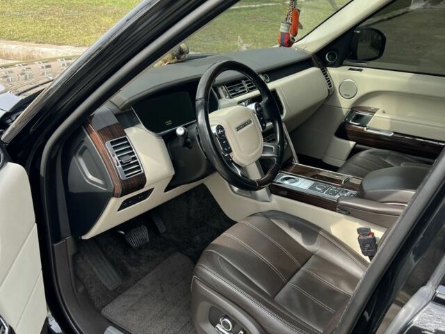 Черный Ленд Ровер Рендж Ровер, объемом двигателя 4.4 л и пробегом 179 тыс. км за 44500 $, фото 7 на Automoto.ua