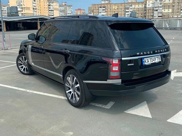Чорний Ленд Ровер Рендж Ровер, об'ємом двигуна 4.37 л та пробігом 155 тис. км за 70000 $, фото 3 на Automoto.ua