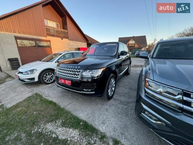 Чорний Ленд Ровер Рендж Ровер, об'ємом двигуна 3 л та пробігом 212 тис. км за 28000 $, фото 1 на Automoto.ua