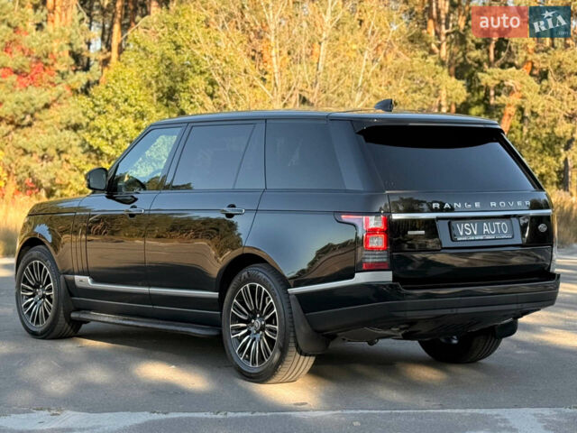 Чорний Ленд Ровер Рендж Ровер, об'ємом двигуна 4.37 л та пробігом 150 тис. км за 48888 $, фото 89 на Automoto.ua