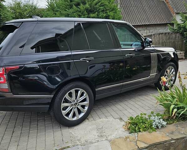 Черный Ленд Ровер Рендж Ровер, объемом двигателя 4.37 л и пробегом 120 тыс. км за 69000 $, фото 19 на Automoto.ua