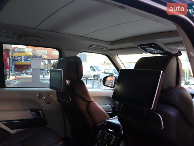 Черный Ленд Ровер Рендж Ровер, объемом двигателя 4.4 л и пробегом 109 тыс. км за 63900 $, фото 57 на Automoto.ua