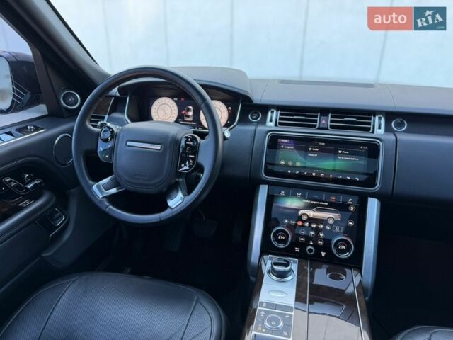 Черный Ленд Ровер Рендж Ровер, объемом двигателя 5 л и пробегом 105 тыс. км за 52000 $, фото 30 на Automoto.ua