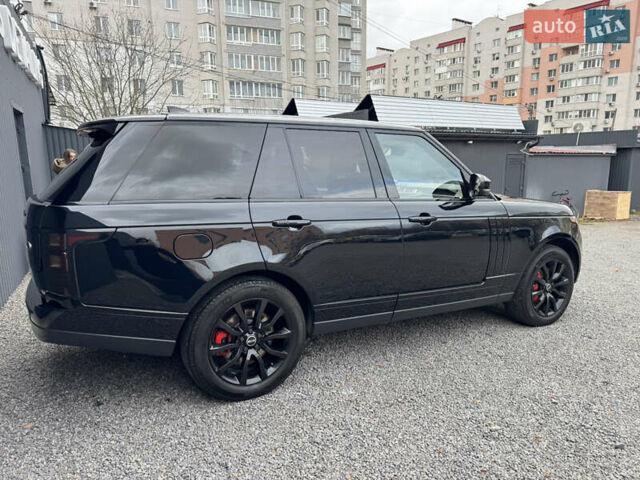 Черный Ленд Ровер Рендж Ровер, объемом двигателя 3 л и пробегом 202 тыс. км за 35000 $, фото 6 на Automoto.ua