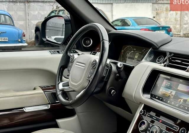 Чорний Ленд Ровер Рендж Ровер, об'ємом двигуна 3 л та пробігом 211 тис. км за 34999 $, фото 44 на Automoto.ua