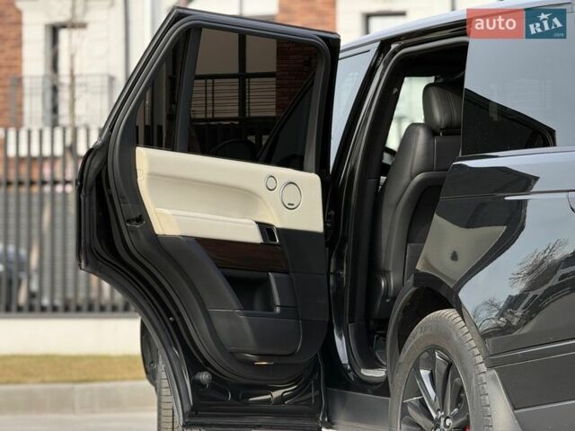 Чорний Ленд Ровер Рендж Ровер, об'ємом двигуна 2.99 л та пробігом 133 тис. км за 49000 $, фото 28 на Automoto.ua