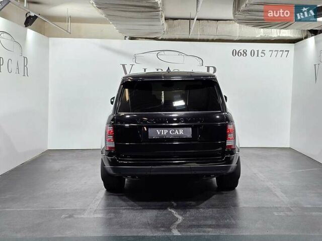 Черный Ленд Ровер Рендж Ровер, объемом двигателя 4.37 л и пробегом 116 тыс. км за 49999 $, фото 7 на Automoto.ua