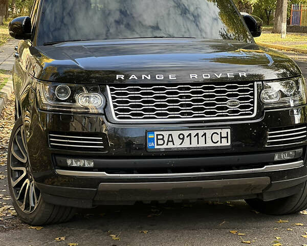 Чорний Ленд Ровер Рендж Ровер, об'ємом двигуна 5 л та пробігом 94 тис. км за 56500 $, фото 12 на Automoto.ua
