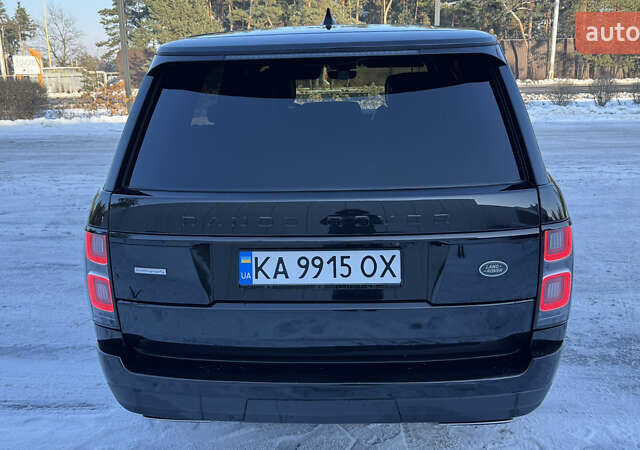 Черный Ленд Ровер Рендж Ровер, объемом двигателя 5 л и пробегом 104 тыс. км за 55900 $, фото 11 на Automoto.ua