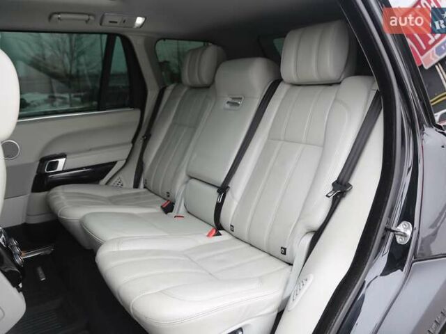 Чорний Ленд Ровер Рендж Ровер, об'ємом двигуна 5 л та пробігом 154 тис. км за 55000 $, фото 9 на Automoto.ua