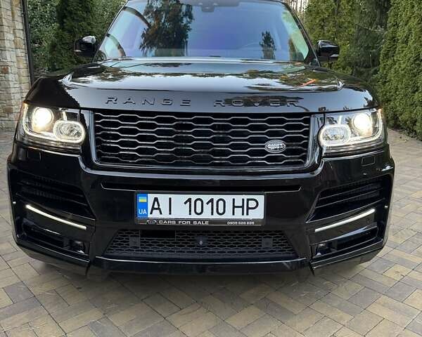 Чорний Ленд Ровер Рендж Ровер, об'ємом двигуна 4.37 л та пробігом 134 тис. км за 63000 $, фото 77 на Automoto.ua