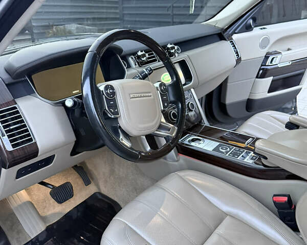 Черный Ленд Ровер Рендж Ровер, объемом двигателя 3 л и пробегом 136 тыс. км за 33000 $, фото 18 на Automoto.ua