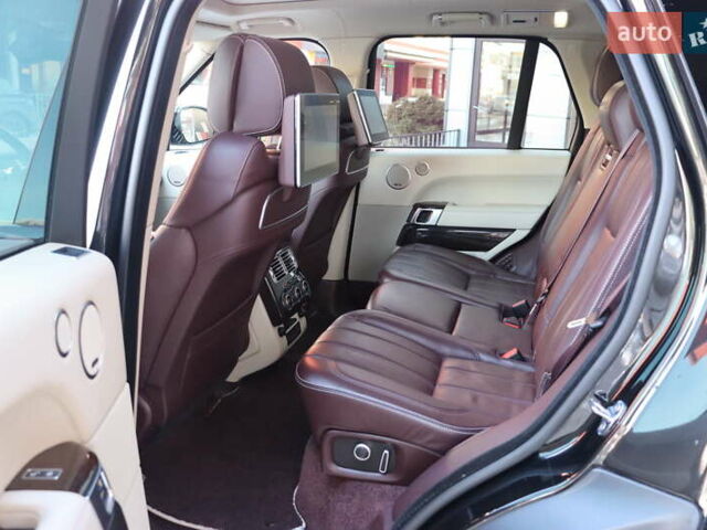 Черный Ленд Ровер Рендж Ровер, объемом двигателя 4.4 л и пробегом 109 тыс. км за 63900 $, фото 44 на Automoto.ua