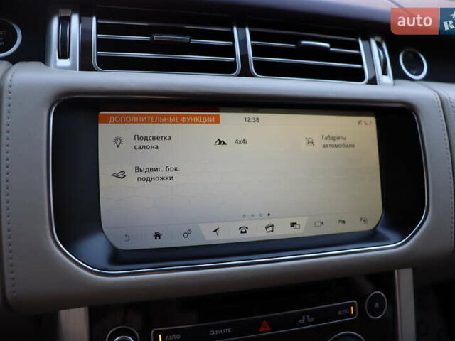 Черный Ленд Ровер Рендж Ровер, объемом двигателя 4.4 л и пробегом 109 тыс. км за 63900 $, фото 36 на Automoto.ua
