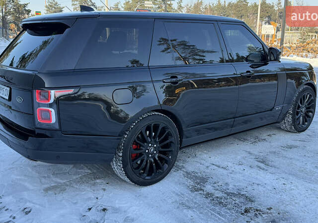 Черный Ленд Ровер Рендж Ровер, объемом двигателя 5 л и пробегом 104 тыс. км за 55900 $, фото 14 на Automoto.ua