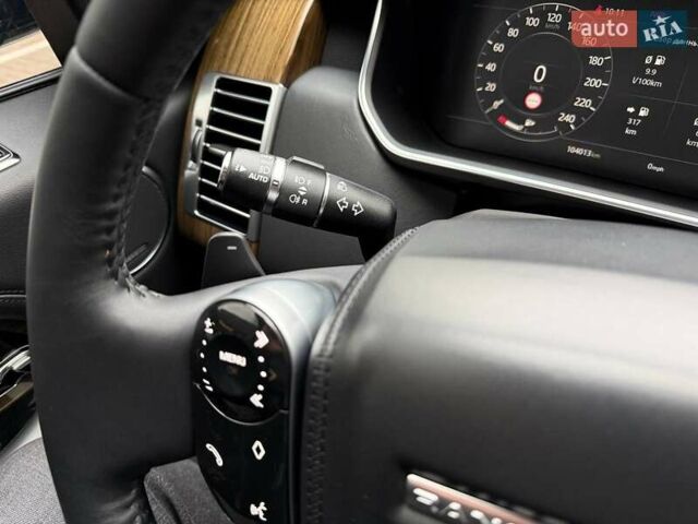 Черный Ленд Ровер Рендж Ровер, объемом двигателя 2.99 л и пробегом 104 тыс. км за 56990 $, фото 24 на Automoto.ua