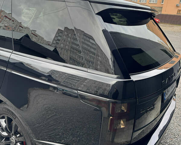 Черный Ленд Ровер Рендж Ровер, объемом двигателя 3 л и пробегом 202 тыс. км за 35000 $, фото 7 на Automoto.ua