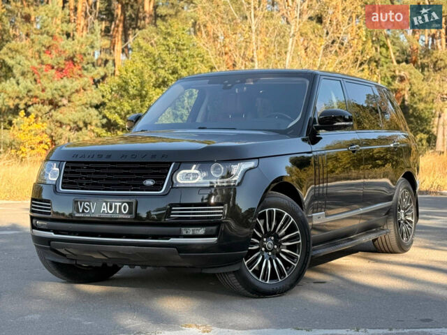Чорний Ленд Ровер Рендж Ровер, об'ємом двигуна 4.37 л та пробігом 150 тис. км за 48888 $, фото 135 на Automoto.ua