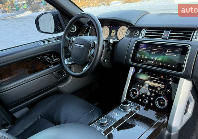 Черный Ленд Ровер Рендж Ровер, объемом двигателя 5 л и пробегом 104 тыс. км за 55900 $, фото 33 на Automoto.ua