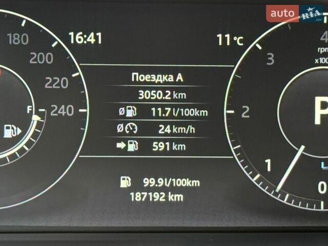 Черный Ленд Ровер Рендж Ровер, объемом двигателя 4.37 л и пробегом 187 тыс. км за 65500 $, фото 28 на Automoto.ua