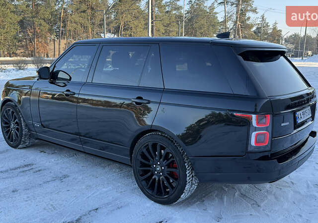 Черный Ленд Ровер Рендж Ровер, объемом двигателя 5 л и пробегом 104 тыс. км за 55900 $, фото 16 на Automoto.ua