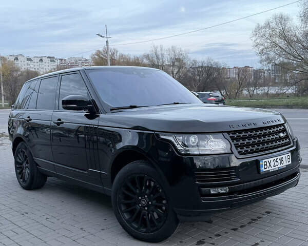 Черный Ленд Ровер Рендж Ровер, объемом двигателя 3 л и пробегом 136 тыс. км за 42000 $, фото 3 на Automoto.ua