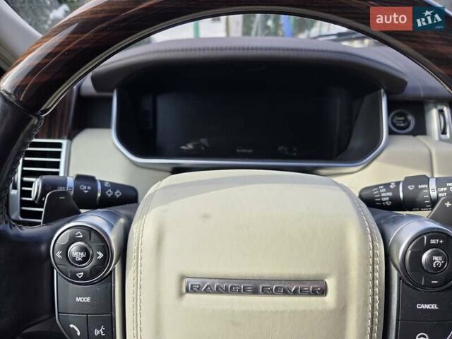 Черный Ленд Ровер Рендж Ровер, объемом двигателя 3 л и пробегом 161 тыс. км за 28000 $, фото 3 на Automoto.ua