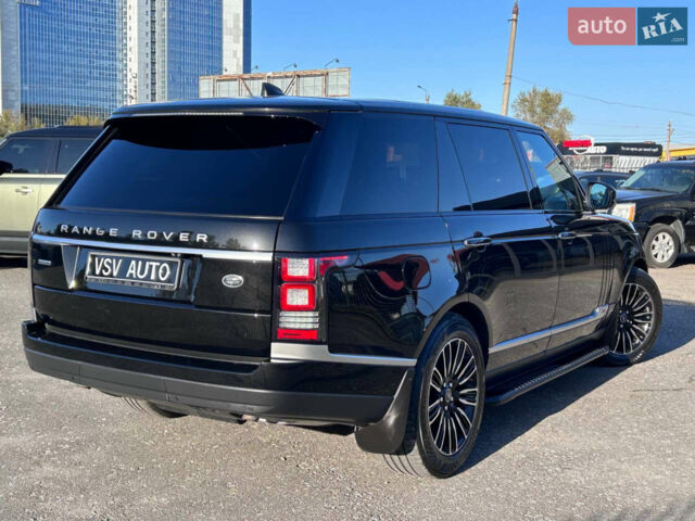 Чорний Ленд Ровер Рендж Ровер, об'ємом двигуна 4.37 л та пробігом 150 тис. км за 48888 $, фото 18 на Automoto.ua