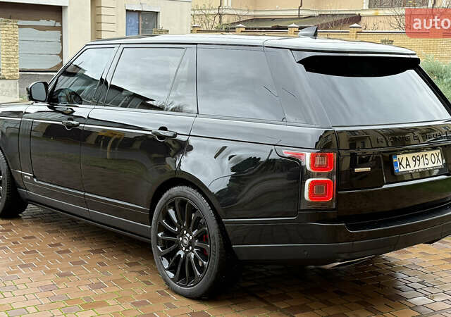Чорний Ленд Ровер Рендж Ровер, об'ємом двигуна 5 л та пробігом 103 тис. км за 62000 $, фото 4 на Automoto.ua