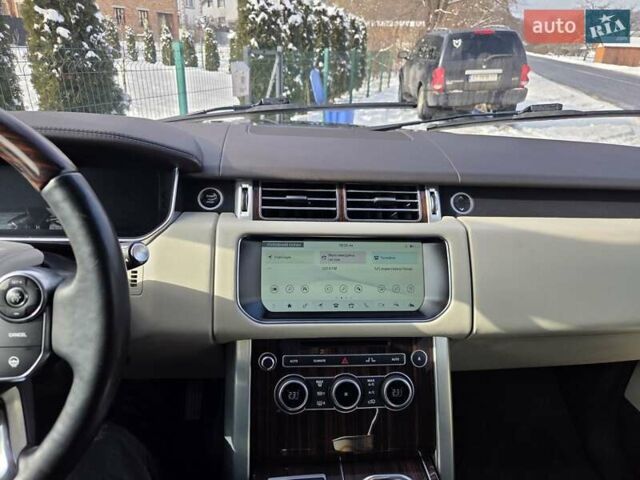 Черный Ленд Ровер Рендж Ровер, объемом двигателя 3 л и пробегом 161 тыс. км за 28000 $, фото 10 на Automoto.ua