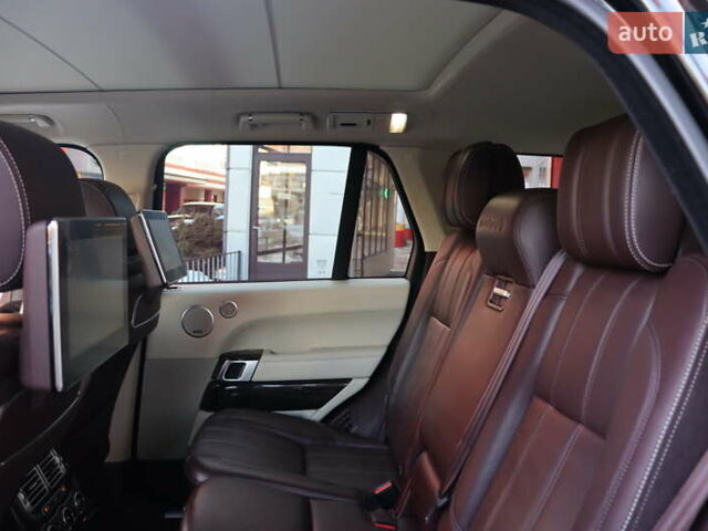 Черный Ленд Ровер Рендж Ровер, объемом двигателя 4.4 л и пробегом 109 тыс. км за 63900 $, фото 45 на Automoto.ua