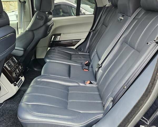 Черный Ленд Ровер Рендж Ровер, объемом двигателя 4.37 л и пробегом 120 тыс. км за 69000 $, фото 14 на Automoto.ua