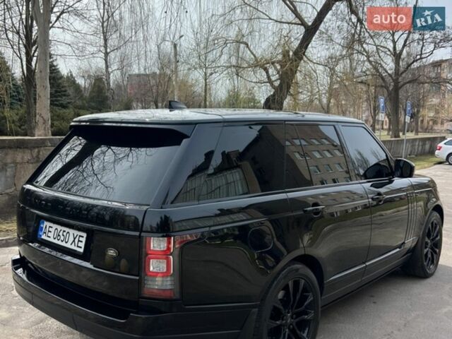 Черный Ленд Ровер Рендж Ровер, объемом двигателя 4.37 л и пробегом 179 тыс. км за 44500 $, фото 5 на Automoto.ua