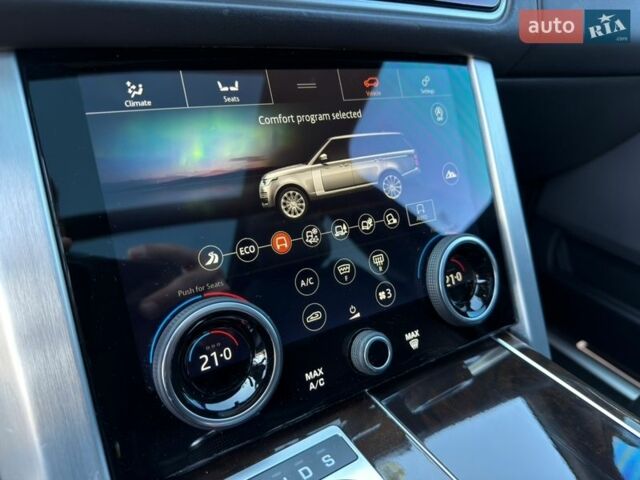 Черный Ленд Ровер Рендж Ровер, объемом двигателя 5 л и пробегом 105 тыс. км за 52000 $, фото 34 на Automoto.ua