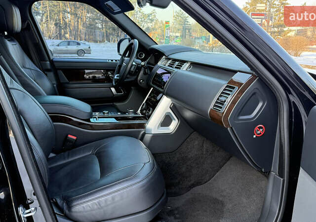 Черный Ленд Ровер Рендж Ровер, объемом двигателя 5 л и пробегом 104 тыс. км за 55900 $, фото 30 на Automoto.ua