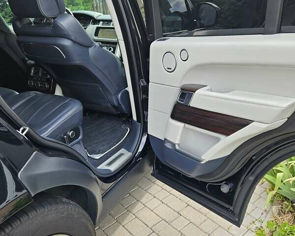 Черный Ленд Ровер Рендж Ровер, объемом двигателя 4.37 л и пробегом 120 тыс. км за 69000 $, фото 9 на Automoto.ua