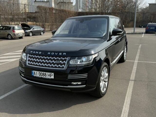 Чорний Ленд Ровер Рендж Ровер, об'ємом двигуна 4.37 л та пробігом 203 тис. км за 43000 $, фото 1 на Automoto.ua