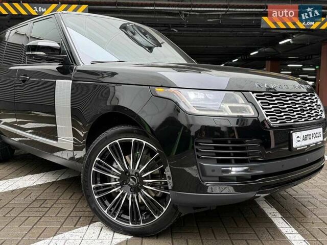 Черный Ленд Ровер Рендж Ровер, объемом двигателя 2.99 л и пробегом 104 тыс. км за 55990 $, фото 1 на Automoto.ua