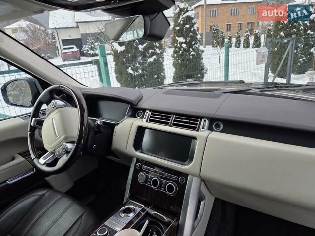 Черный Ленд Ровер Рендж Ровер, объемом двигателя 3 л и пробегом 161 тыс. км за 28000 $, фото 27 на Automoto.ua