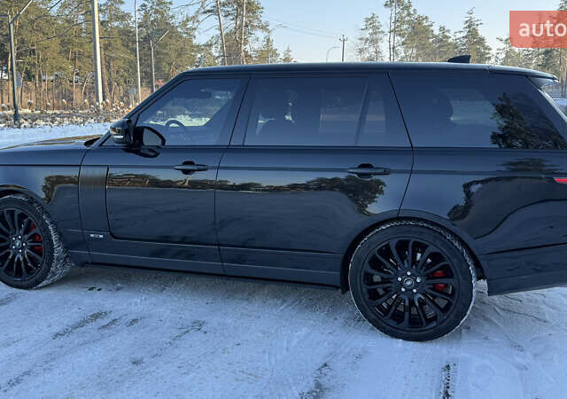 Черный Ленд Ровер Рендж Ровер, объемом двигателя 5 л и пробегом 104 тыс. км за 55900 $, фото 17 на Automoto.ua