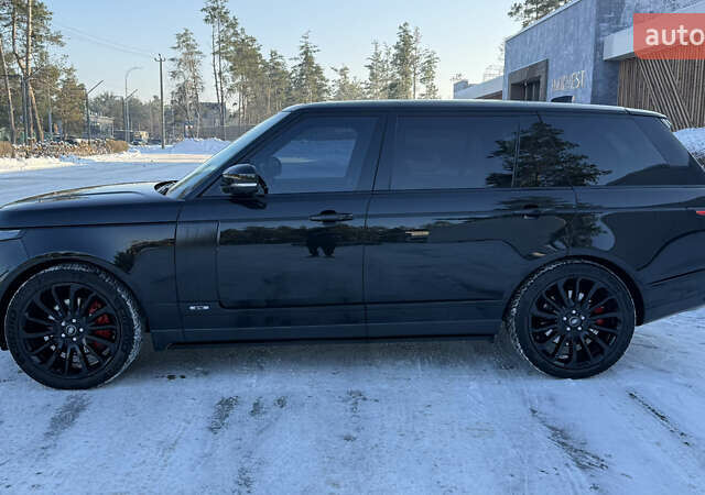 Черный Ленд Ровер Рендж Ровер, объемом двигателя 5 л и пробегом 104 тыс. км за 55900 $, фото 18 на Automoto.ua